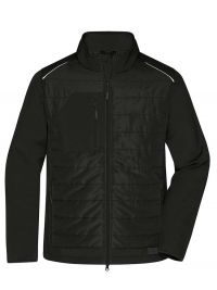 Softshell Steppjacke Herren Schwarz